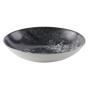 450-FN556 40 oz Round Maker's Urban Bowl - Ceramic, Lamp Black