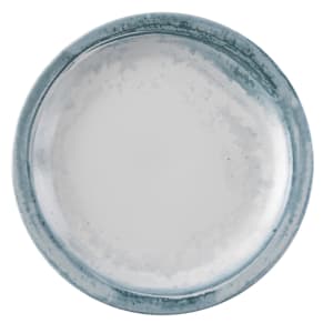 450-FN500 9" Round Maker's Finca Plate - Ceramic, Limestone
