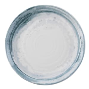 450-FN493 10 3/4" Round Maker's Finca Plate - Ceramic, Limestone