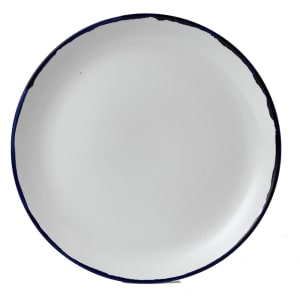 450-HI111 11 1/4" Round Harvest Plate - Ceramic, Ink