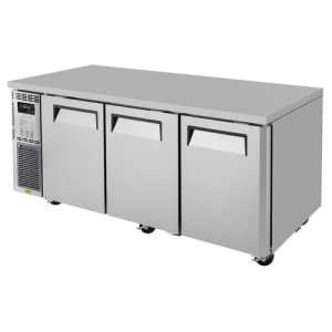 083-JUR72N6 70 7/8" W Undercounter Refrigerator w/ (3) Section & (3) Door, 115v