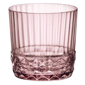 706-49213Q949 10 1/3 oz America 20s Rocks Glass, Lilac Rose