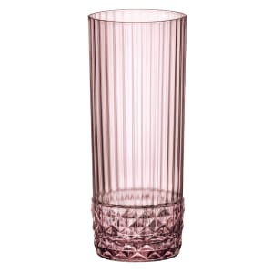 706-49213Q950 13 2/3 oz America 20s Long Drink Glass, Lilac Rose