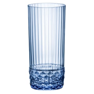 706-49212Q946 16 1/2 oz America 20s Cooler Glass, Sapphire Blue