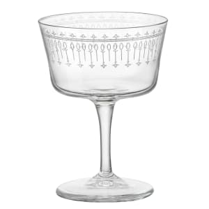 706-49214Q902 7 1/2 oz Novecento Art Deco Fizz Glass