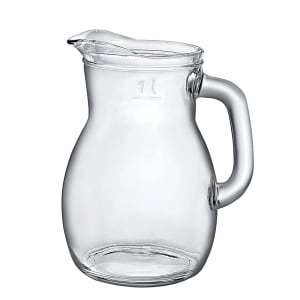 706-4971Q691 10 1/8 oz Glass Pitcher, Clear