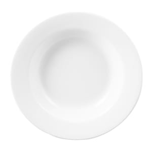 245-FM562 9 1/2" Round Eternity Soup Plate - Ceramic, White