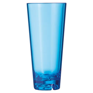 450-FM402 16 oz Outdoor Perfect Hi Ball Glass w/ Water Vent, Blue