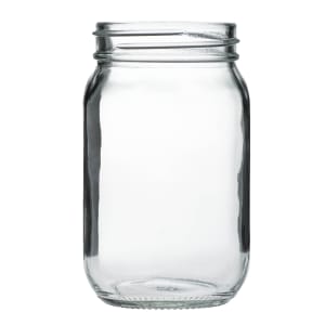 450-FK206 15 1/4 oz Glass Mason Jar