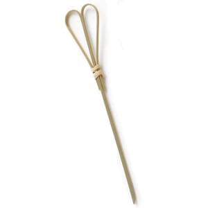 229-BAMH6 6" Bamboo Heart Looped Pick