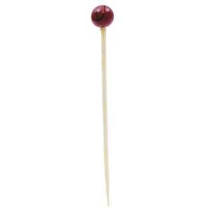 229-BAMSP245 4 1/2" Bamboo Basketball Pick
