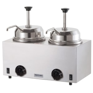 003-81230 6 qt All Purpose Topping Warmer - 1/8 oz Increments, 120v