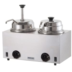 003-81290 6 qt All Purpose Topping Warmer - 1 oz Increments & 1/8 oz Ladle, 120v