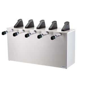003-07060 SE-5 Server Express w/ (5) Pumps, 1 oz. Yield, Stainless Base & Lid
