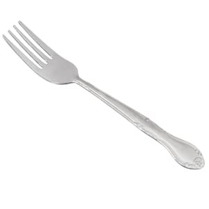 080-000405 7 1/4" Dinner Fork with 18/0 Stainless Grade, Elegance Pattern