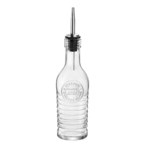 706-49119Q923 9 oz Officina Bottle w/ Pour Spout - Glass, Clear