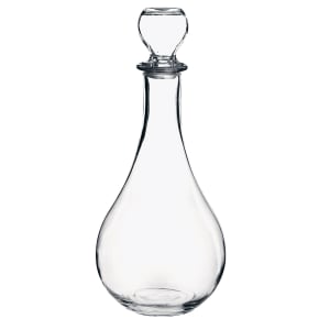 706-4925Q179 42 1/16 oz Soda Lime Glass Decanter w/ Lid