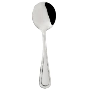 080-003004 5 7/8" Bouillon Spoon with 18/8 Stainless Grade, Shangarila Pattern