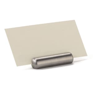 229-795 2" Menu Card Holder, Stainless Steel