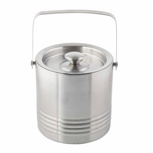 229-RIB76 1 4/5 qt Ice Bucket - Stainless Steel, Silver