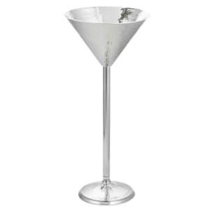 229-RS1432 32 1/2" Martini Glass Beverage Stand, Stainless Steel