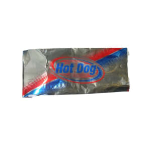 231-5455 Disposable Paper Foil Hot Dog Bags, 1,000/Case