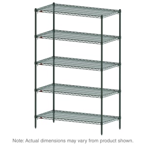 001-5A447K3 Super Adjustable Super Erecta® Epoxy Coated Wire Shelf Kit - 42"W x 21"D x 74"H