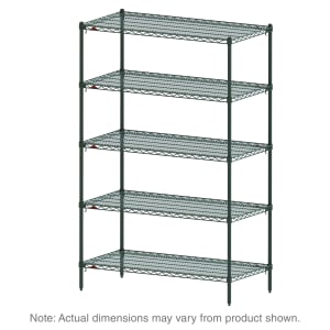 001-5A347K3 Super Adjustable Super Erecta® Epoxy Coated Wire Shelf Kit - 42"W x 18"D x 74"H