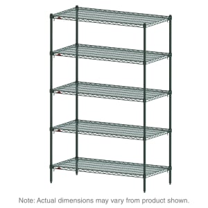 001-5A527K3 Super Adjustable Super Erecta® Epoxy Coated Wire Shelf Kit - 30"W x 24"D x 74"H