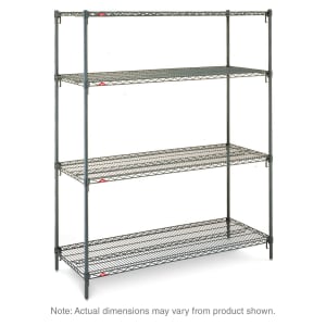 001-A576K3 Super Adjustable Super Erecta® Epoxy Coated Wire Shelf Kit - 72"W x 24"D x 63"H