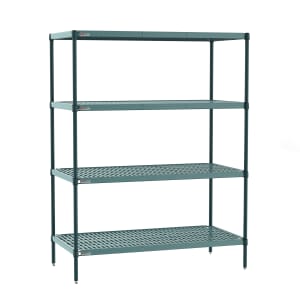 001-PR245474K3S4 Super Erecta Pro® Epoxy Coated Wire Shelf Kit - 54"W x 24"D x 74"H