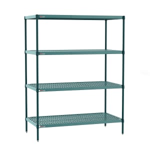 001-PR217263K3S4 Super Erecta Pro® Epoxy Coated Wire Shelf Kit - 72"W x 21"D x 63"H