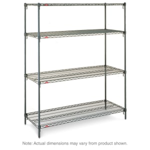 001-A476K3 Super Adjustable Super Erecta® Epoxy Coated Wire Shelf Kit - 72"W x 21"D x 63"H