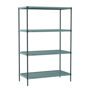 001-PR217274K3S4 Super Erecta Pro® Epoxy Coated Wire Shelf Kit - 72"W x 21"D x 74"H