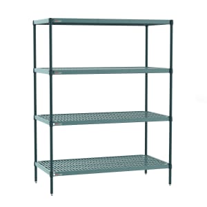 001-PR247274K3S4 Super Erecta Pro® Epoxy Coated Wire Shelf Kit - 72"W x 24"D x 74"H