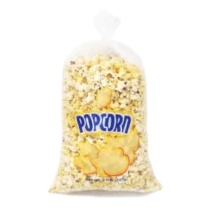 231-2555 8 oz Disposable Take Home Value Size Popcorn Bags, 500/Case