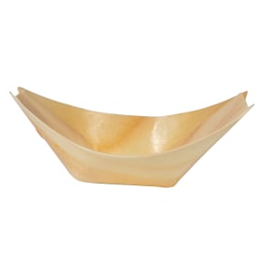 229-BAMDB3 Disposable Serving Bowl - 3 1/2" x 2", Eco Friendly, Pinewood