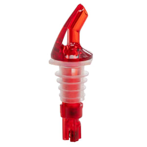 229-148A 1 oz Proper Pour III, Plastic, Red Spout, Red Dip Tube