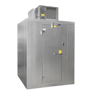 378-KODB1014C Outdoor Walk-In Cooler w/ Right Hinge Door - Top Mount Compressor, 10' x 14&#0...