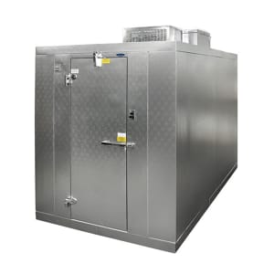 378-KLB610CR Indoor Walk-In Cooler w/ Right Hinge Door - Top Mount Compressor, 6' x 10' x 6' 7"H, Floor