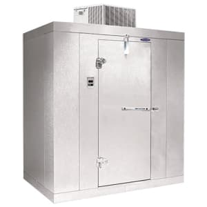 378-KODF87812CRH 8' x 12' Outdoor Walk-In Freezer w/ Top-Mounted Compressor - Floor