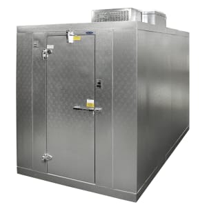 378-KLB7466CR 6' x 6' Indoor Walk-In Cooler w/ Top-Mounted Compressor - No Floor