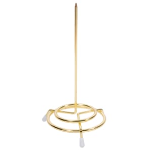 080-CS1 6" Check Spindle - Steel Wire, Gold
