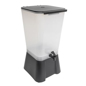 229-1053 5 gal Beverage Dispenser - Plastic Container, Black Base
