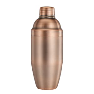 080-BASS24AC 24 oz Stainless Steel Shaker Set, Antique Copper Finish