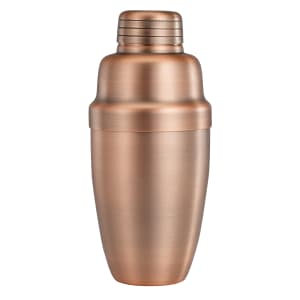 080-BASS16AC 16 oz Stainless Steel Shaker Set, Antique Copper Finish