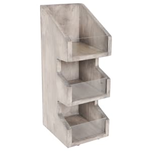 151-2053110 Condiment Organizer w/ (3) Bins - Gray