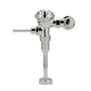 813-Z6003AVULF Exposed Manual Diaphragm Urinal Flush Valve w/ 3/4" Top Spud Connection - 0.125 gpf
