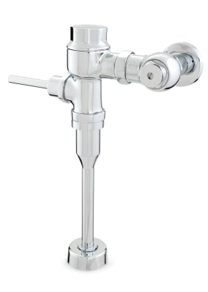 813-Z6203WS1YBYC Exposed Manual Piston Operated Urinal Flush Valve - 1.0 gpf