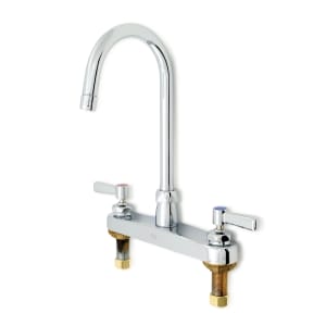 813-Z871B1XL Deck Mount Lavatory Faucet w/ 2.2 gpm Aerator - 5 3/8" Gooseneck Spout, Chrome